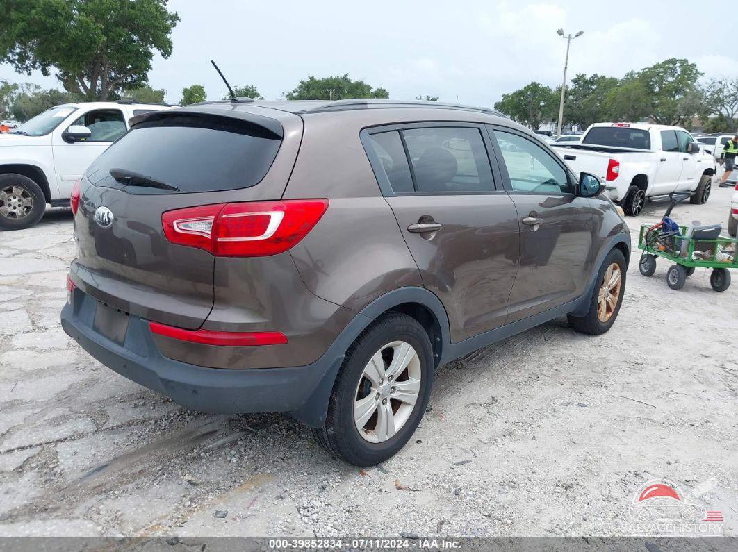 KNDPB3A23D7516893 2013 KIA SPORTAGE photo no. 4