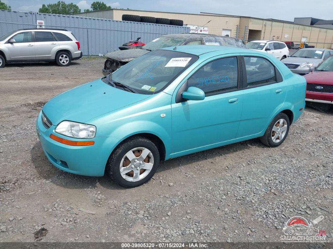 KL1TD52645B469000 2005 CHEVROLET AVEO photo no. 2