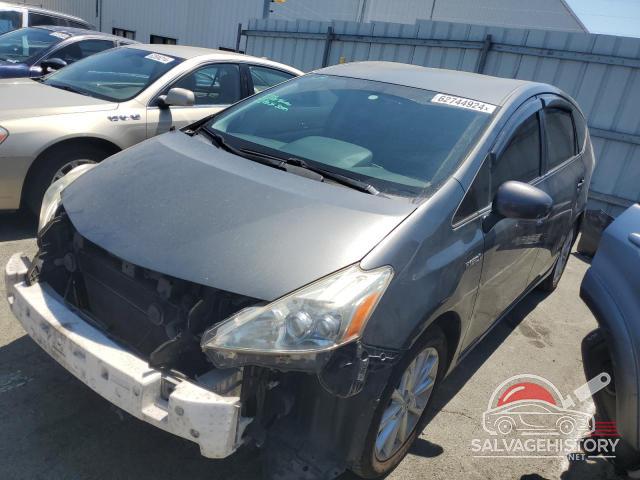 JTDZN3EU5C3174364 2012 TOYOTA PRIUS photo no. 4