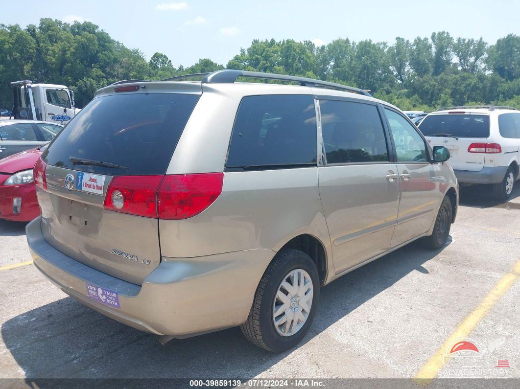 5TDZA23C76S567530 2006 TOYOTA SIENNA photo no. 4