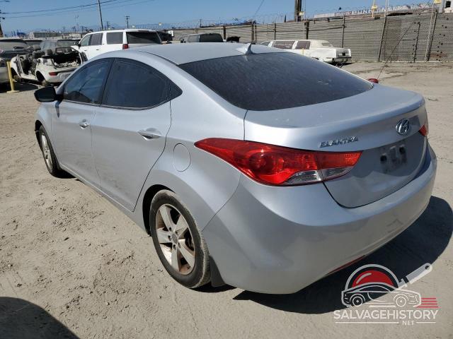 KMHDH4AEXCU469102 2012 HYUNDAI ELANTRA photo no. 2