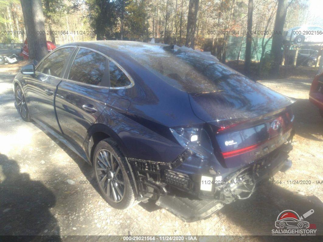5NPEH4J29LH038839 2020 HYUNDAI SONATA photo no. 3