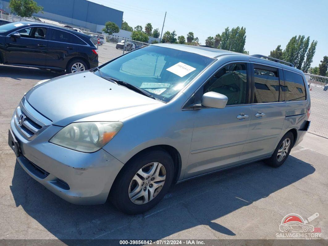 5FNRL38717B116403 2007 HONDA ODYSSEY photo no. 2