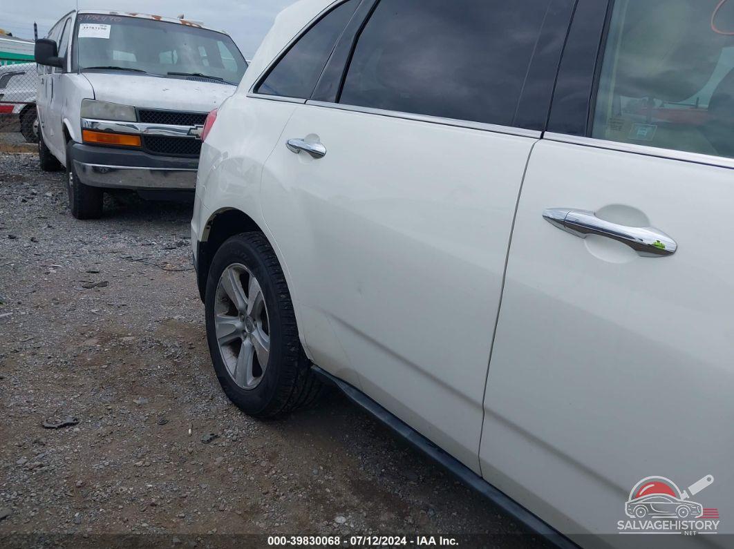 2HNYD2H27AH520714 2010 ACURA MDX photo no. 6