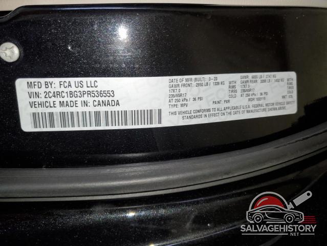 2C4RC1BG3PR536553 2023 CHRYSLER PACIFICA photo no. 13