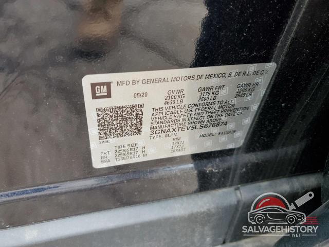 3GNAXTEV5LS676874 2020 CHEVROLET EQUINOX photo no. 13