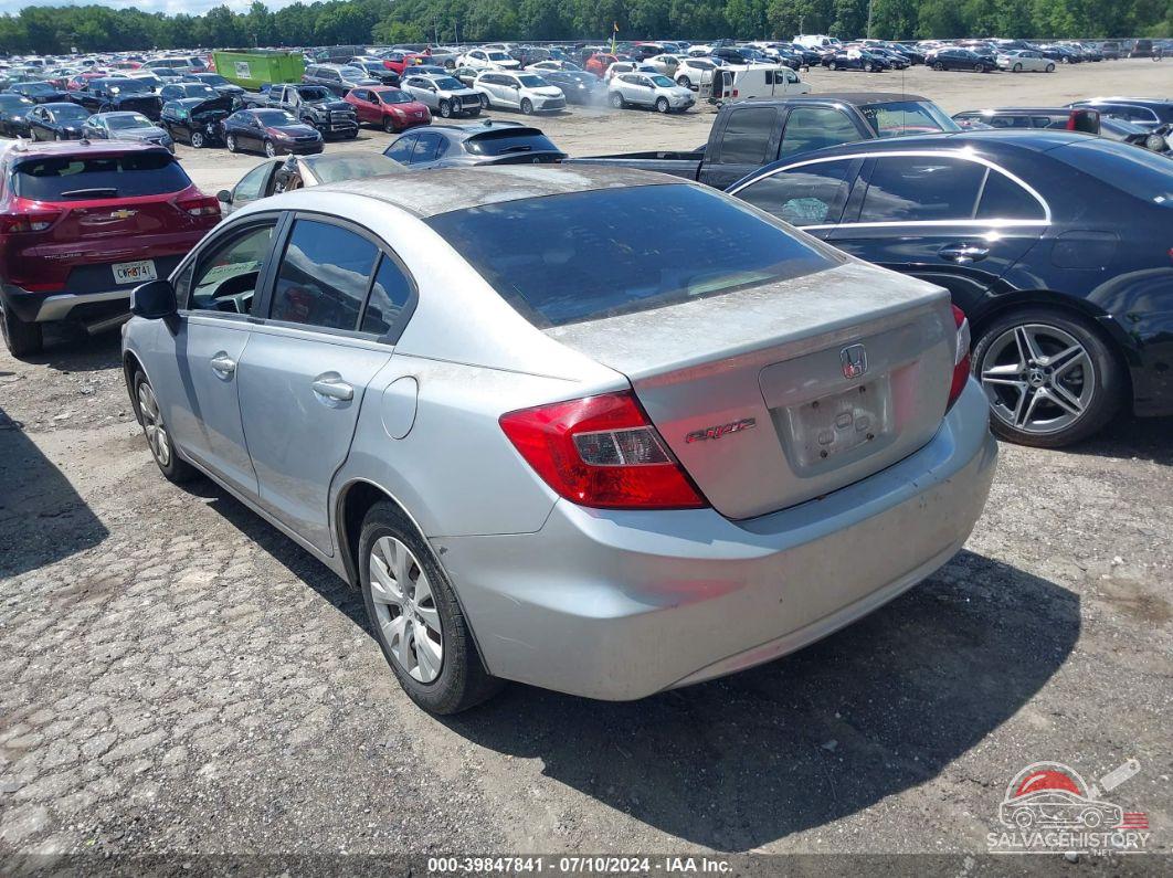 2HGFB2F55CH305627 2012 HONDA CIVIC photo no. 3