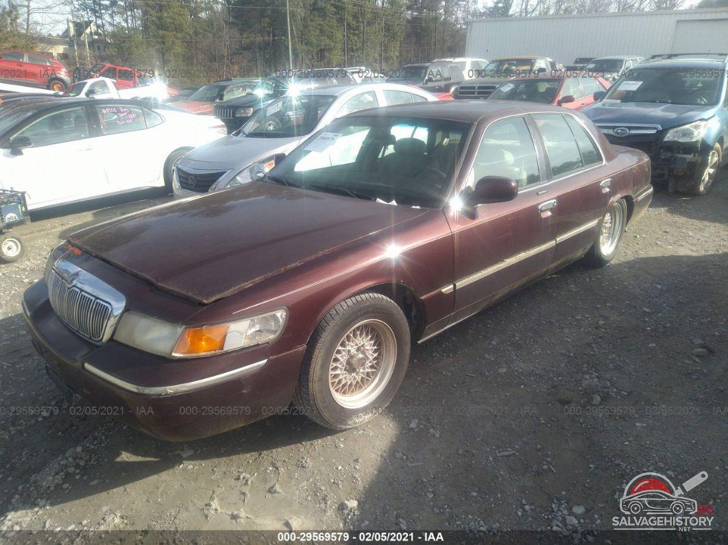 2MEFM75W31X680496 2001 MERCURY GRAND MARQUIS photo no. 2