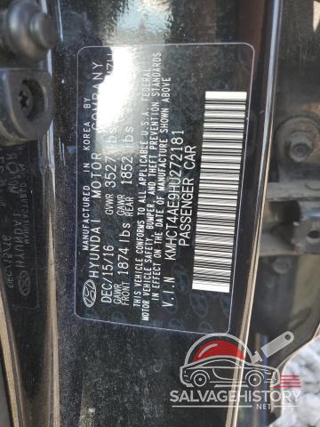 KMHCT4AE9HU272181 2017 HYUNDAI ACCENT photo no. 12