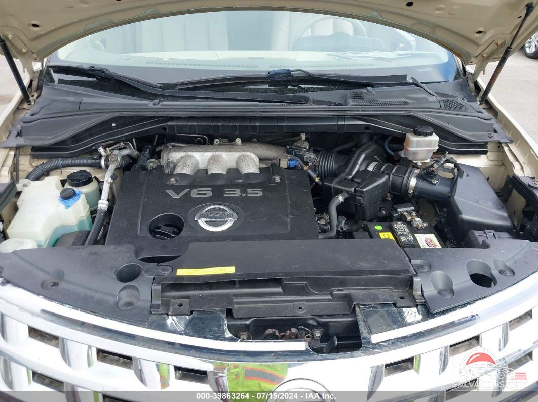 JN8AZ08W35W401778 2005 NISSAN MURANO photo no. 10