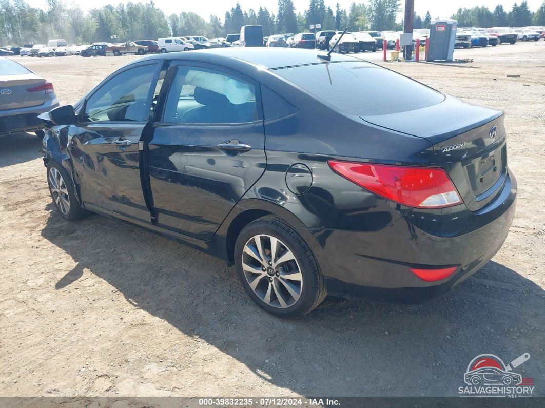 KMHCT4AE5HU357678 2017 HYUNDAI ACCENT photo no. 3