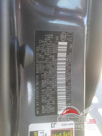 2T1BU4EE6CC913378 2012 TOYOTA COROLLA photo no. 12