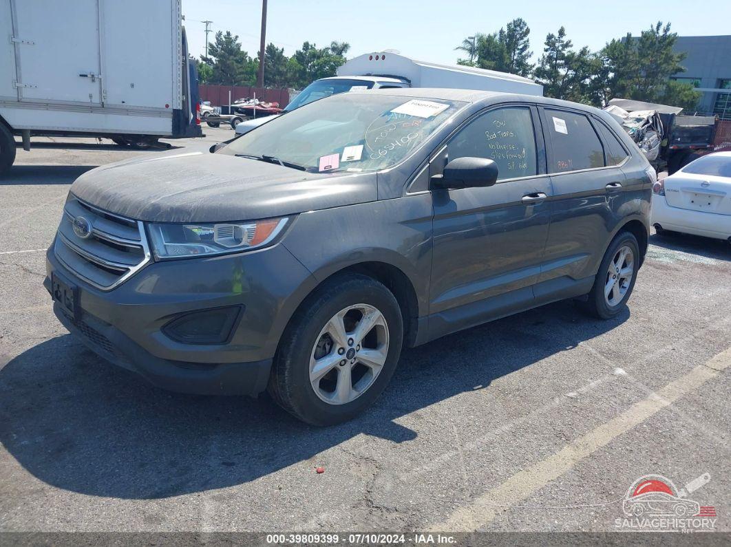 2FMPK3G96HBC65400 2017 FORD EDGE photo no. 2