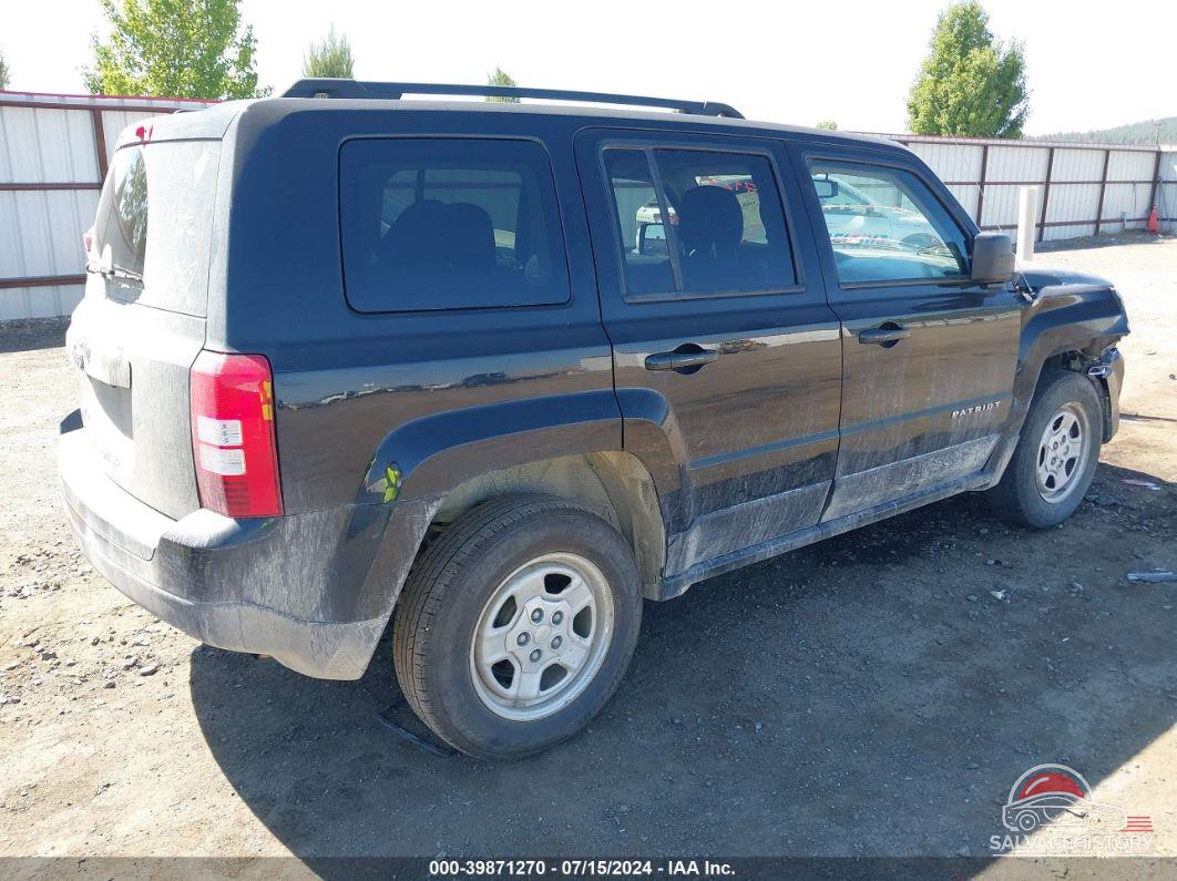 1C4NJRBBXGD781117 2016 JEEP PATRIOT photo no. 4