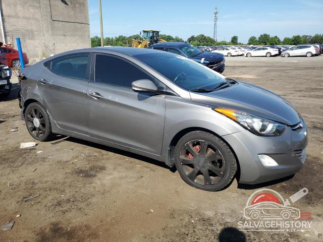 5NPDH4AE9CH115554 2012 HYUNDAI ELANTRA photo no. 4