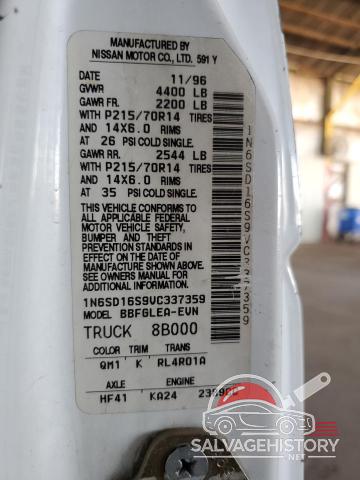 1N6SD16S9VC337359 1997 NISSAN TITAN photo no. 12