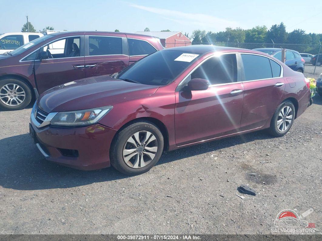 1HGCR2F35EA242060 2014 HONDA ACCORD photo no. 2