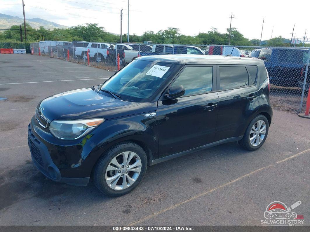 KNDJP3A51F7124967 2015 KIA SOUL photo no. 2