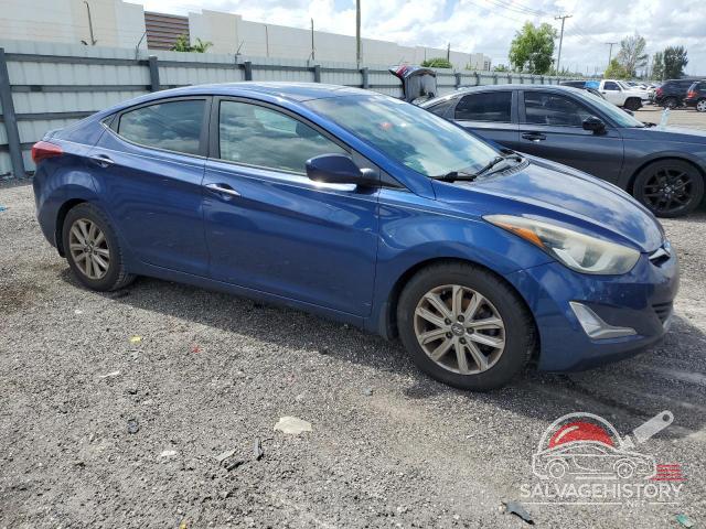 5NPDH4AEXFH573043 2015 HYUNDAI ELANTRA photo no. 4