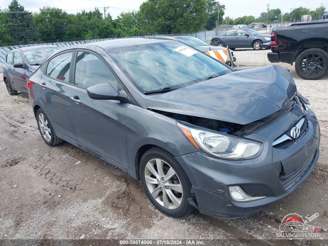 KMHCU4AE7CU185921 2012 HYUNDAI ACCENT photo no. 6