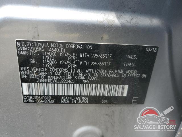 JTMRFREVXJJ220465 2018 TOYOTA RAV4 photo no. 14