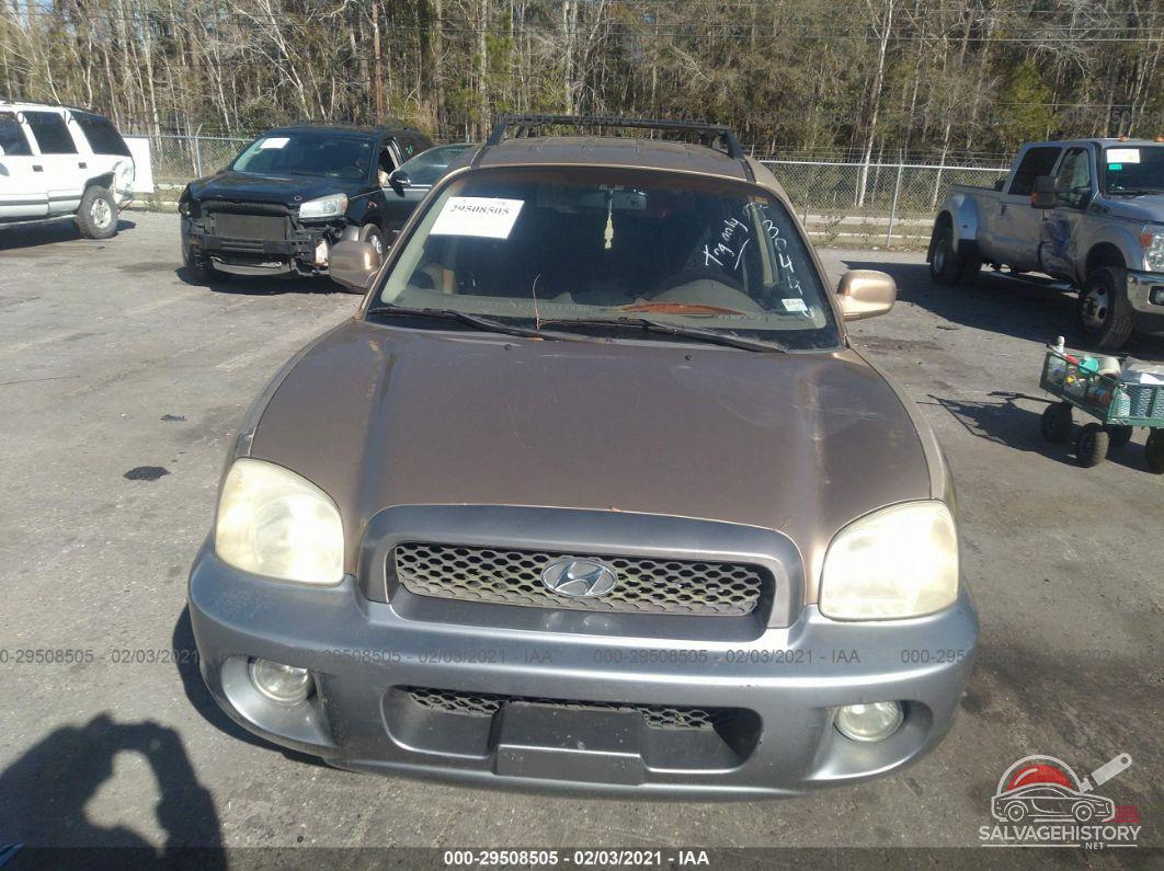 KM8SC13D84U730446 2004 HYUNDAI SANTA FE photo no. 6