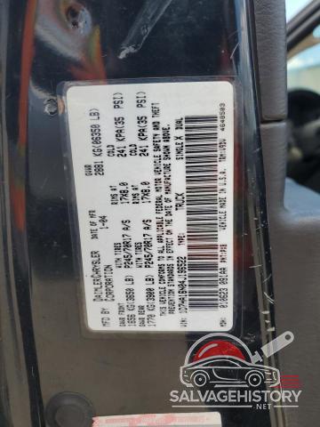1D7HA16N04J196522 2004 DODGE RAM 1500 photo no. 12