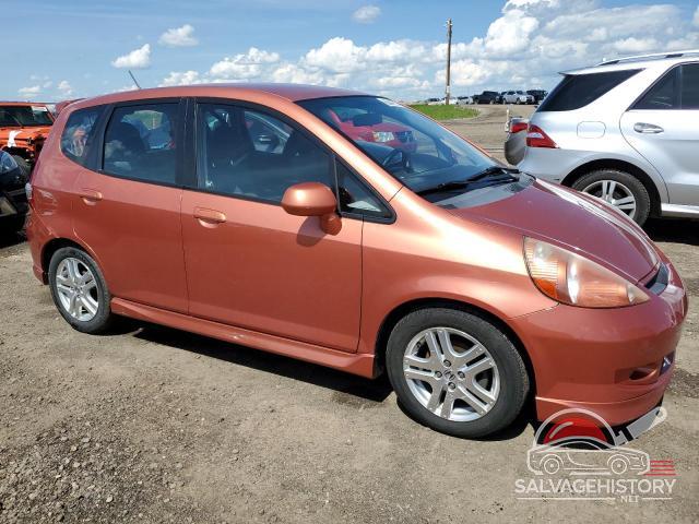 JHMGD386X7S805076 2007 HONDA FIT photo no. 4
