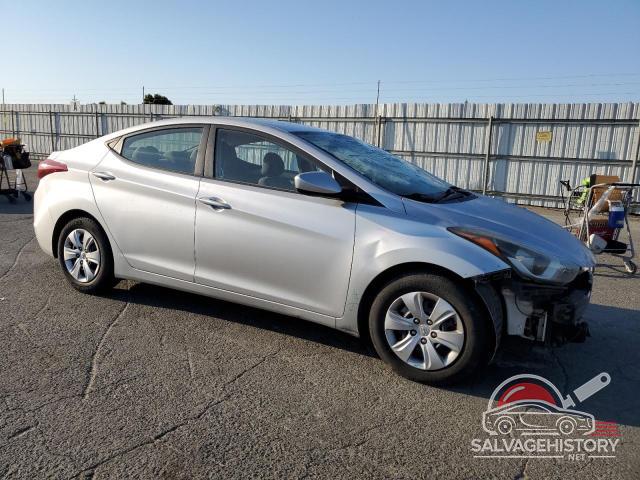 5NPDH4AE2GH730260 2016 HYUNDAI ELANTRA photo no. 4