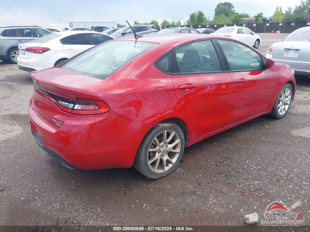 1C3CDFBH4DD640643 2013 DODGE DART photo no. 4