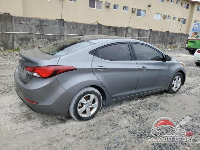 5NPDH4AE6EH526042 2014 HYUNDAI ELANTRA photo no. 3