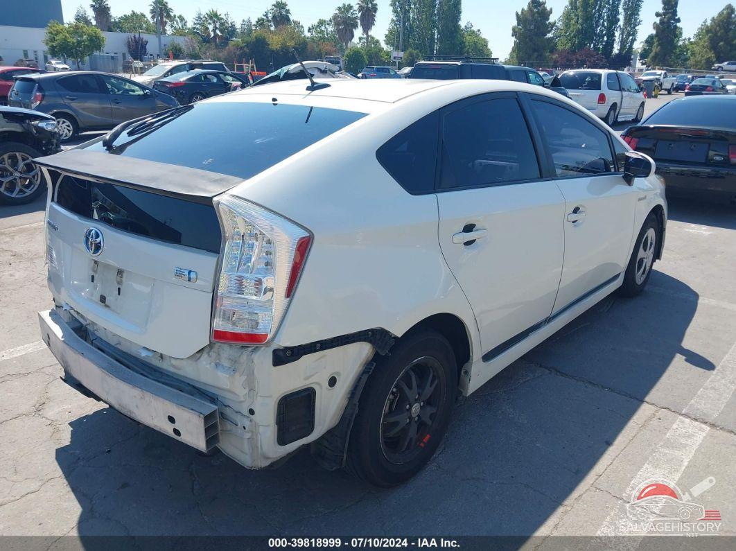 JTDKN3DU1A1239917 2010 TOYOTA PRIUS photo no. 4