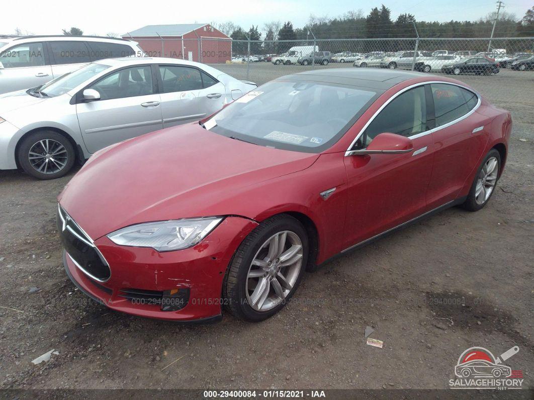 5YJSA1S23FF091995 2015 TESLA MODEL S photo no. 2