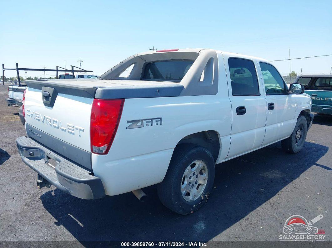 3GNEC13T83G340867 2003 CHEVROLET AVALANCHE 1500 photo no. 4