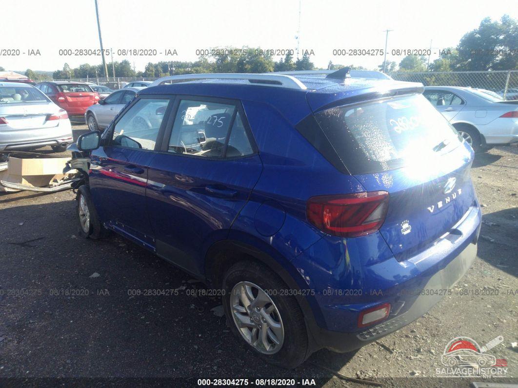 KMHRC8A37LU017845 2020 HYUNDAI VENUE photo no. 3