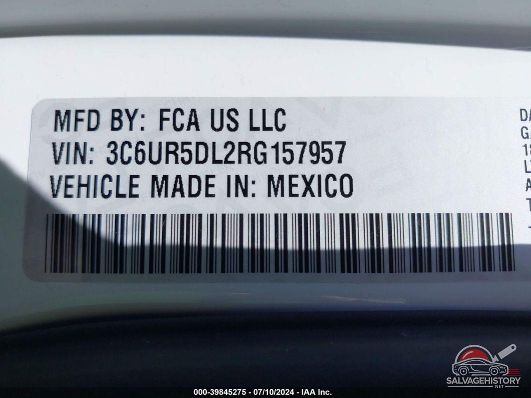 3C6UR5DL2RG157957 2024 RAM 2500 photo no. 9