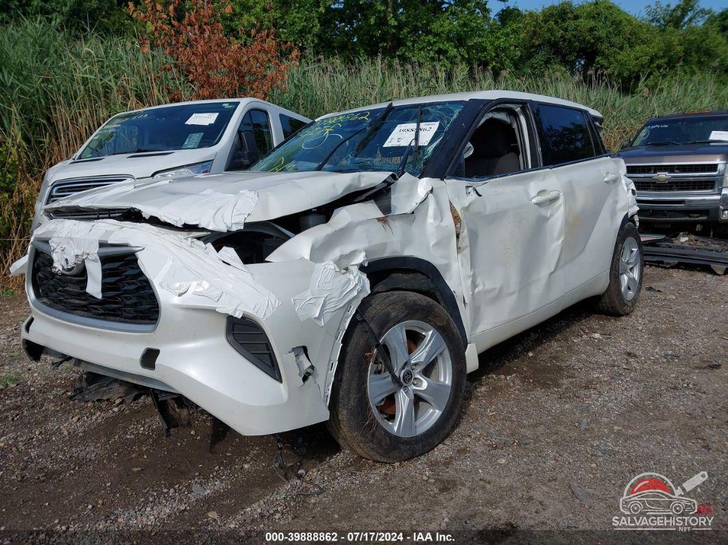 5TDCZRAH3MS528596 2021 TOYOTA HIGHLANDER photo no. 2