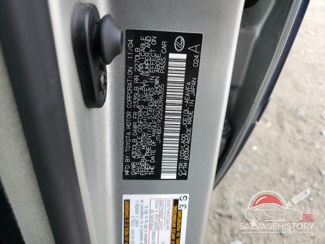JTHBD192250096355 2005 LEXUS IS photo no. 13