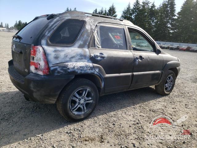 KNDJE723X67239108 2006 KIA SPORTAGE photo no. 3