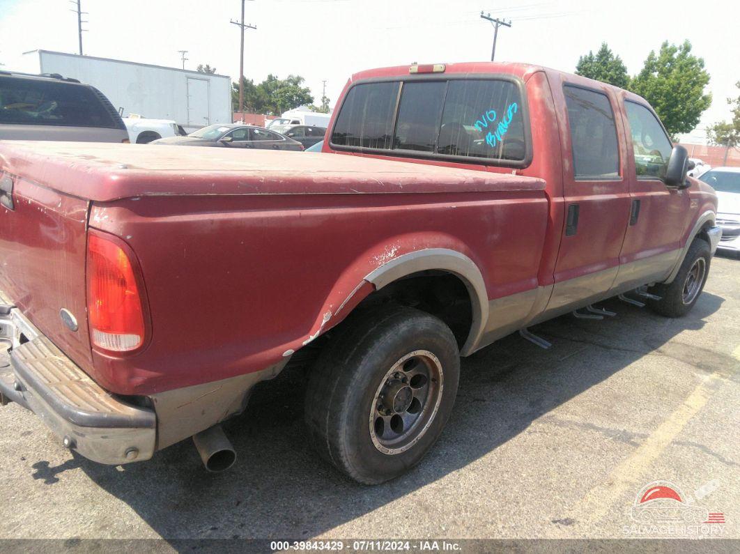 1FTNW20S01EC15576 2001 FORD F-250 photo no. 4