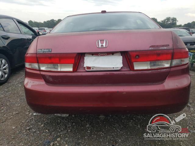1HGCM568X4A029650 2004 HONDA ACCORD photo no. 6