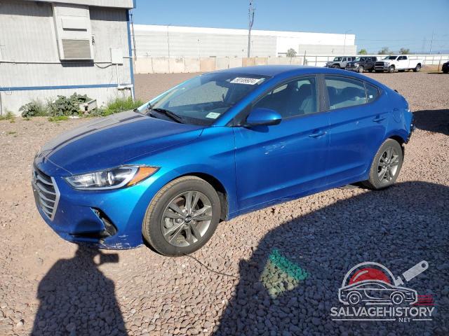 5NPD84LF0JH307660 2018 HYUNDAI ELANTRA photo no. 8