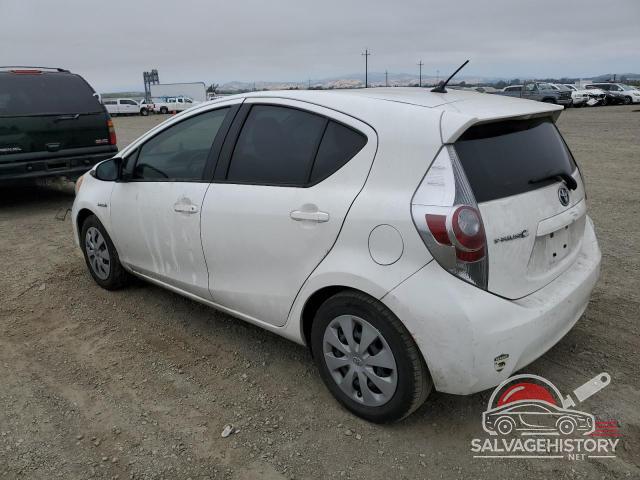 JTDKDTB34D1053998 2013 TOYOTA PRIUS photo no. 2