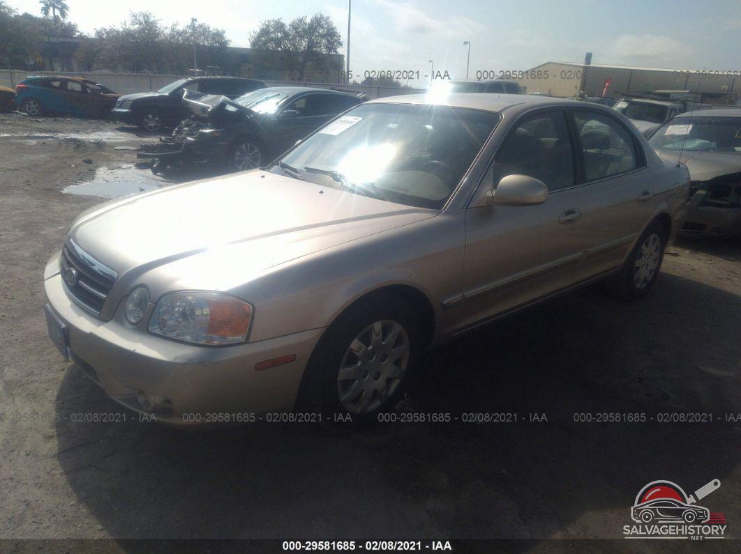 KNAGD126445312144 2004 KIA OPTIMA photo no. 2