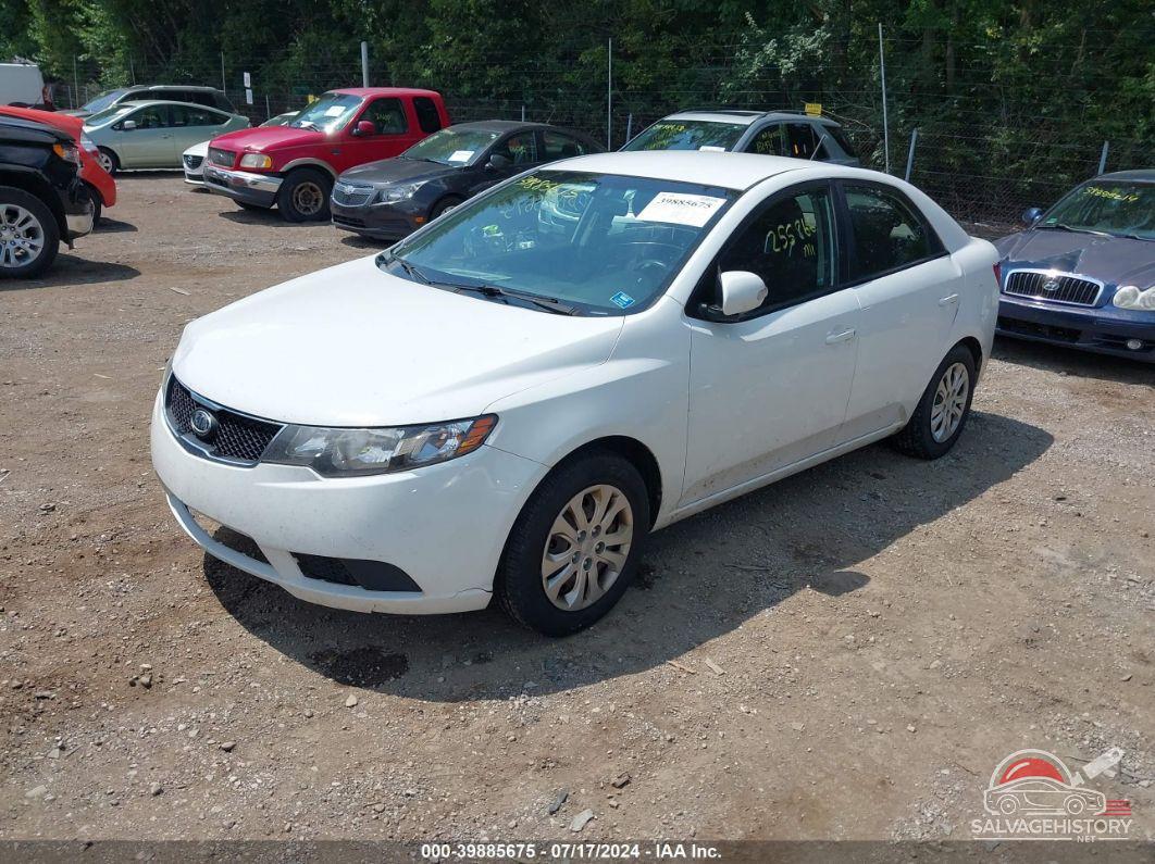 KNAFU4A26A5235431 2010 KIA FORTE photo no. 2