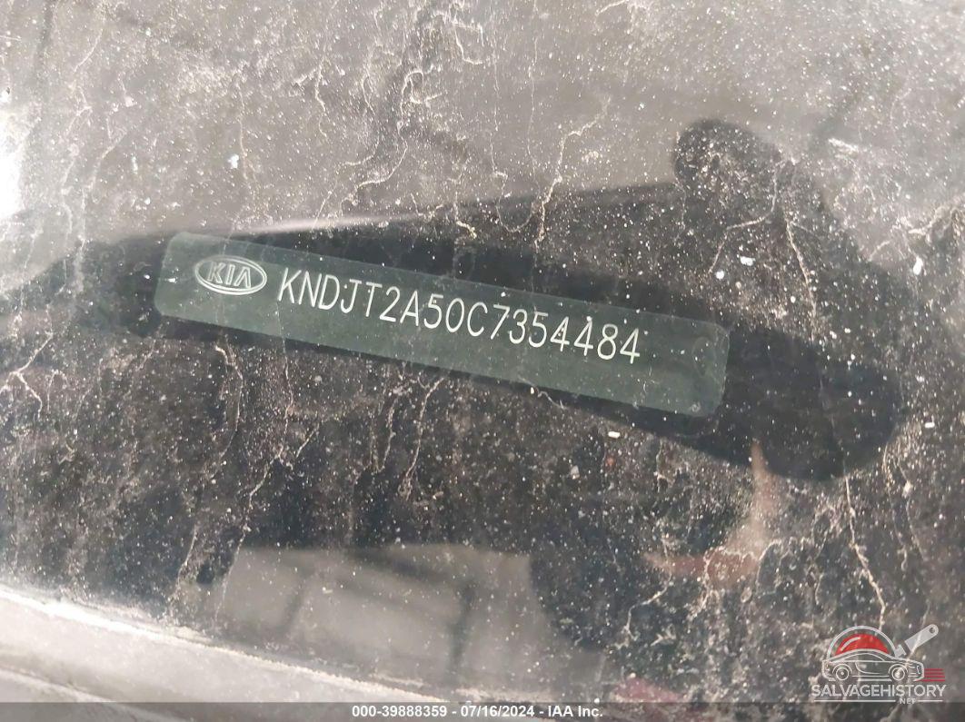 KNDJT2A50C7354484 2012 KIA SOUL photo no. 9