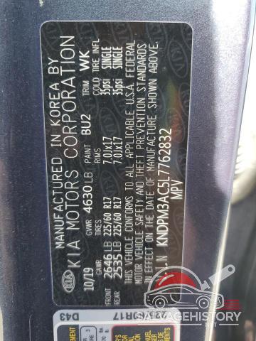 KNDPM3AC5L7762832 2020 KIA SPORTAGE photo no. 12