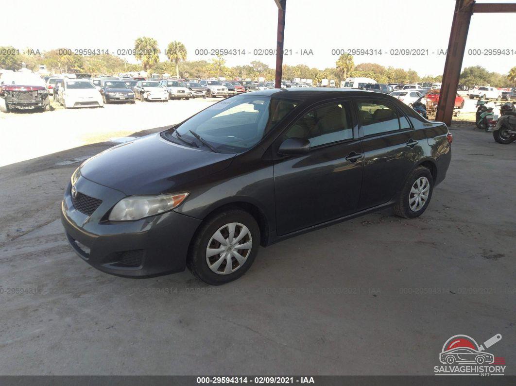 1NXBU40E89Z080181 2009 TOYOTA COROLLA photo no. 2