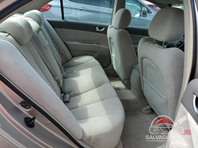5NPEU46F66H042357 2006 HYUNDAI SONATA photo no. 10
