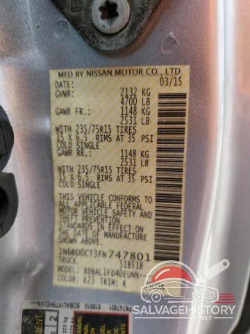 1N6BD0CT3FN747801 2015 NISSAN FRONTIER photo no. 13
